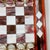 1950s Vintage Frank Lloyd Wright Arts & Crafts Boho Chic Stained Glass Chess Set - Set of 33, Atrributed For Sale - Image 6 of 18