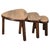 Mid-Century Modern Oak Nesting Tables, 1960s, Set of 3 For Sale - Image 11 of 11