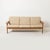 3 seater teak sofa by Arne Wahl Iversen for Komfort, Denmark, 1960s Very good original condition, Cushions and filling is...