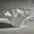 Contemporary Vellerti 9.25 Tall Wave Glass Bowl, White For Sale - Image 3 of 5