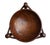 Brown Large Ceremonial Wooden Bowl For Sale - Image 8 of 9