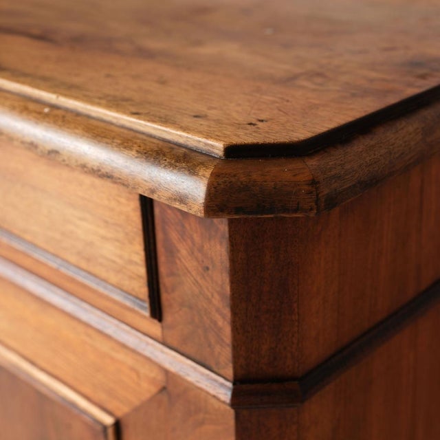 Wood 19th Century French Louis Philippe Walnut Server For Sale - Image 7 of 11