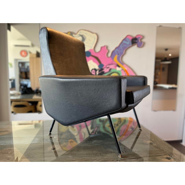 Armchair by Pierre Guariche for Airborne, France, 1955 For Sale - Image 10 of 16