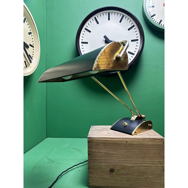 Desk Lamp by Eileen Gray for Jumo, 1940s For Sale - Image 6 of 10