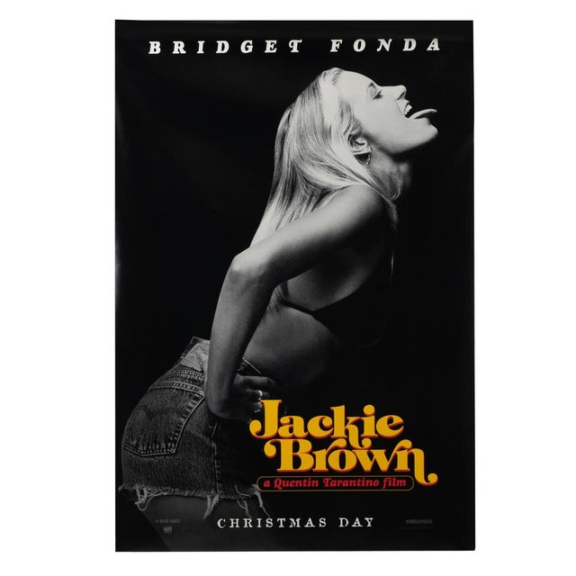 U.S. One-Sheet Teaser (27 × 40 in.), Miramax Films. Directed by Quentin Tarantino, starring Pam Grier, Samuel L. Jackson,...