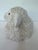 English Staffordshire-Style Glazed Ceramic Recumbent Lamb Sculpture For Sale - Image 4 of 7