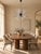 Black Sputnik Light with 50 Clear Glass Prisms from Justfurnituress SRL For Sale - Image 8 of 10