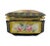 Victorian Early 20th Century Antique Limoges Porcelain Dresser Box, Hand Painted Romantic Scene For Sale - Image 3 of 9