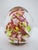 Hg Studio Art Glass Murano Style Red & Yellow Multi-Layered Paperweight Egg For Sale - Image 4 of 8