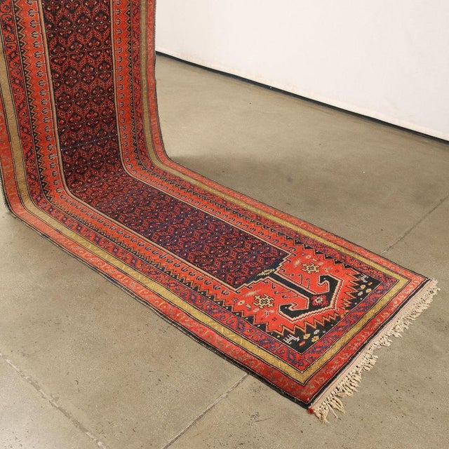 Middle Eastern Tappeto Malayer Rug For Sale - Image 3 of 9