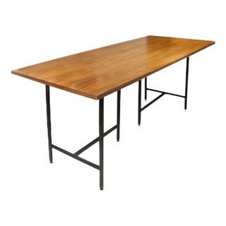 Mid-Century Modern Teak Wooden Desk, Italy, 1950s For Sale