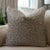 Bring timeless elegance to your space with this handmade block print cushion cover, showcasing the intricate "Keri Jaal"...