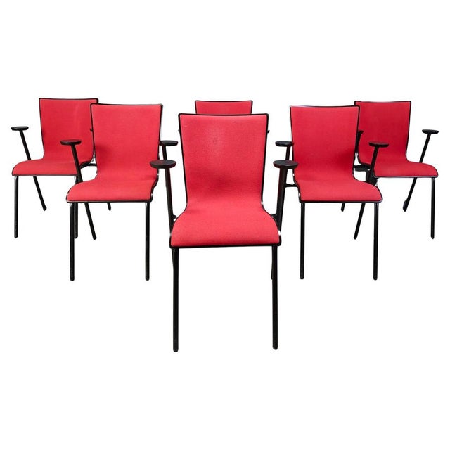 Vintage Occhio Chairs by Roel Vandebeek for Drisag, 2000s, Set of 6 For Sale - Image 17 of 17