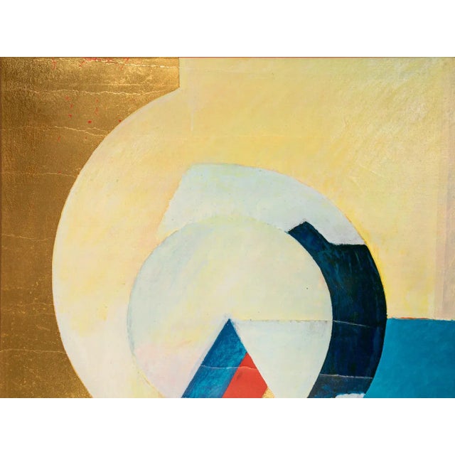 1990s Otto Herbert Hajek, Pyramid, 1992, Color Offset Print on Thick Paper, Framed For Sale - Image 5 of 12