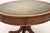 Brown Antique Regency Leather Top Drum Table, 1890s For Sale - Image 8 of 11