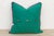 1960s Juhi Green Dotted Ahir Handloom Pillow For Sale - Image 5 of 6