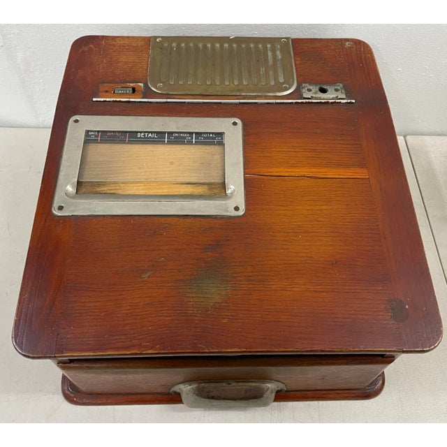 French 19th Century French Cash Register For Sale - Image 3 of 9
