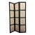 Shawna Stoney Natural Shell Three Panel Folding Screen For Sale