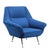 Vintage Italian Lounge Chair in Fabric and Metal, 1950s For Sale - Image 10 of 10
