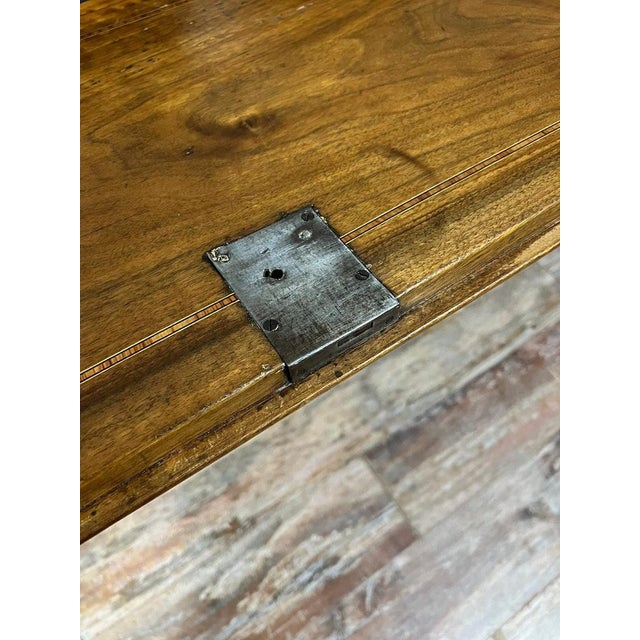 Louis XVI Scribanne Inlaid Burr Walnut Chest of Drawers For Sale - Image 4 of 8