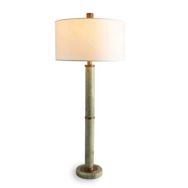 Port 68 Jade Garden Green Table Lamp For Sale - Image 4 of 4