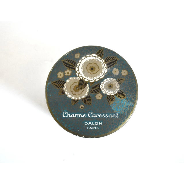 Antique 1920s Art Deco Unopened French Powder Box - Charme Caressant by Dalon, Paris For Sale In San Francisco - Image 6 of 8