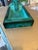 Art Deco Malachite Glass Nude Figural Ashtray For Sale - Image 9 of 16