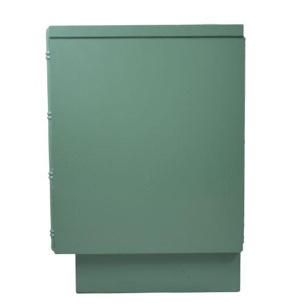 Traditional Single Green Nightstand For Sale - Image 3 of 3