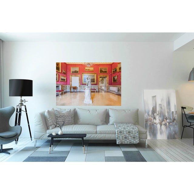 Richard Silver Paintings and Statue, Accademia Museum, Florence Interior Scene Contemporary Photograph by Richard Silver, 24 x 36 For Sale - Image 4 of 5