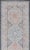 This Hand-Knotted Oushak presents a floral border on top of a dark gray background, accenting colors such as blue, red,...