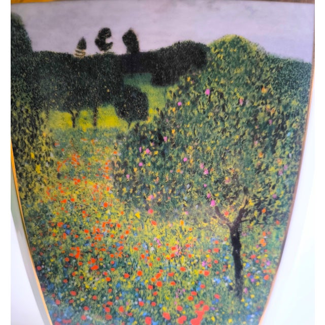 20th Century Goebel Porcelain Vase - Gustav Klimt Blumenmotive Limited Edition For Sale - Image 6 of 17