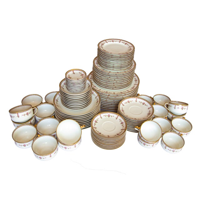 Antique Haviland Limoges Dinnerware Set- 100 Pieces For Sale - Image 13 of 13