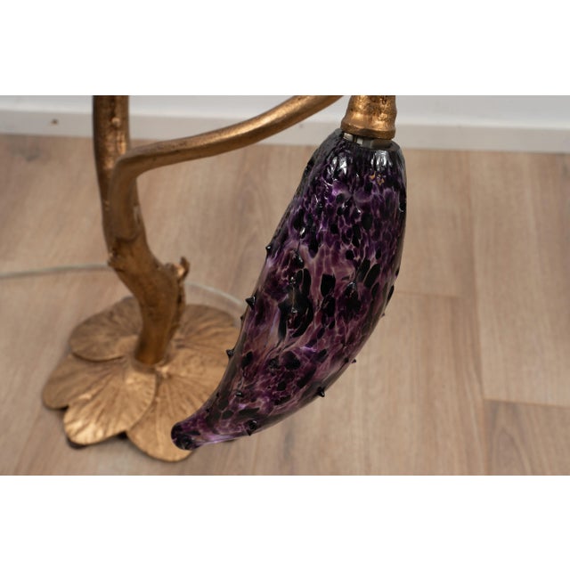 Metal Brass Table Lamp, 1980s For Sale - Image 7 of 10