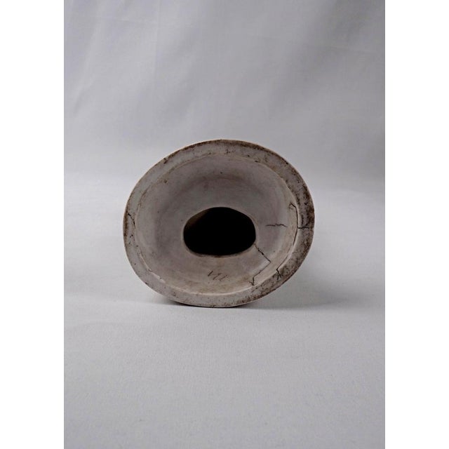 Ceramic and Bisque Saint Anthony of Padua with the Child Jesus, 19th Century For Sale - Image 12 of 13