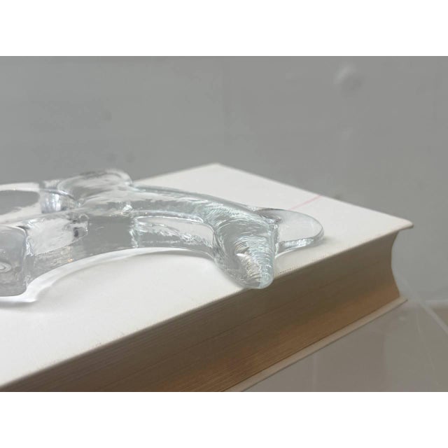 Glass Candleholder in Glass from Glasi Hergiswil, Switzerland, 1960s-1970s For Sale - Image 7 of 12