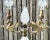C1810-20 Antique British Georgian Regency Bronze/ Cut Glass Pegasus Winged Horse Candelabra For Sale - Image 9 of 13