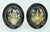 Vintage Shell Art Floral Bouquet in Victorian Style Oval Frames, a Pair For Sale - Image 4 of 12