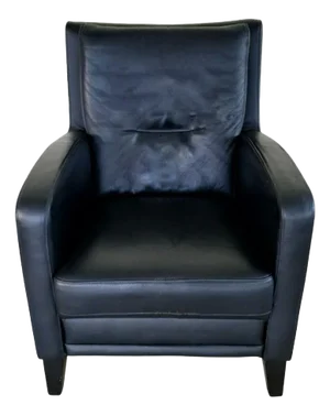 Art Deco Black Armchair