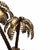 Postmodern Triple Palm Tree Floor Lamp in the Style of Maison Jansen For Sale - Image 3 of 8