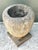 Oyster Gray Rustic Stone Garden Planter For Sale - Image 8 of 18
