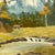 Mid 20th Century Mid-Century Rustic Americana Elk Wildlife & Scenic Mountain Steam Oil Painting, Signed J. Dirks For Sale - Image 5 of 14