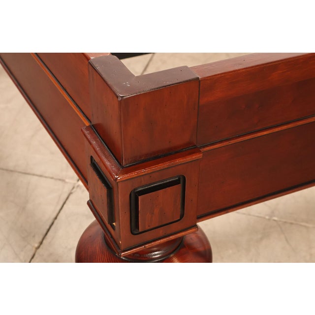Grange Louis Philippe Style Cherry King Sleigh Bed For Sale - Image 9 of 18