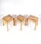 Vintage Rattan Modular Coffee Tables, Set of 6 For Sale - Image 9 of 11