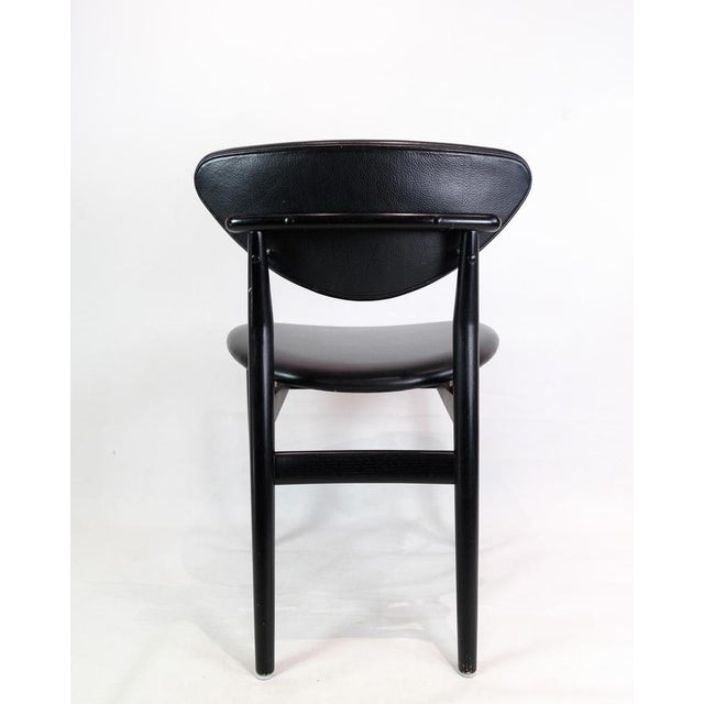 Black Painted Oak Model 108 Dining Chair by Finn Juhl, 2000s For Sale - Image 11 of 16