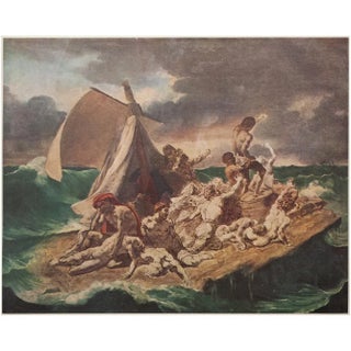 1940s After Théodore Géricault "The Raft of the Medusa", First Edition Swiss Photogravure For Sale