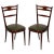 Mid-Century Modern Set of Brown Walnut Side Chairs by Carlo de Carli, 1950s For Sale - Image 3 of 8