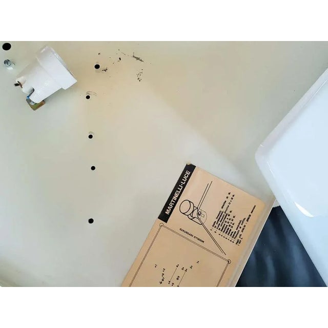 Metal Italian Model Bolla Sconces by Elio Martinelli for Martinelli Luce, 1960s, Set of 2 For Sale - Image 7 of 18