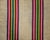 Vintage American Rag Runner, Handwoven Stripe Pattern, Tan, Green & Magenta, 3x13 For Sale - Image 9 of 13