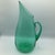 Vintage 60s Blenko Teal Pitcher/Vase Designed by Winslow Anderson. For Sale - Image 9 of 12