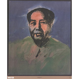 ANDY WARHOL Mao 32.75" x 26.75" Poster 1989 Pop Art Chairman, Man, China, Communist - Set of 3 For Sale